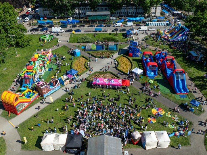 Strefa dziecięca Pikniku nad Odrą