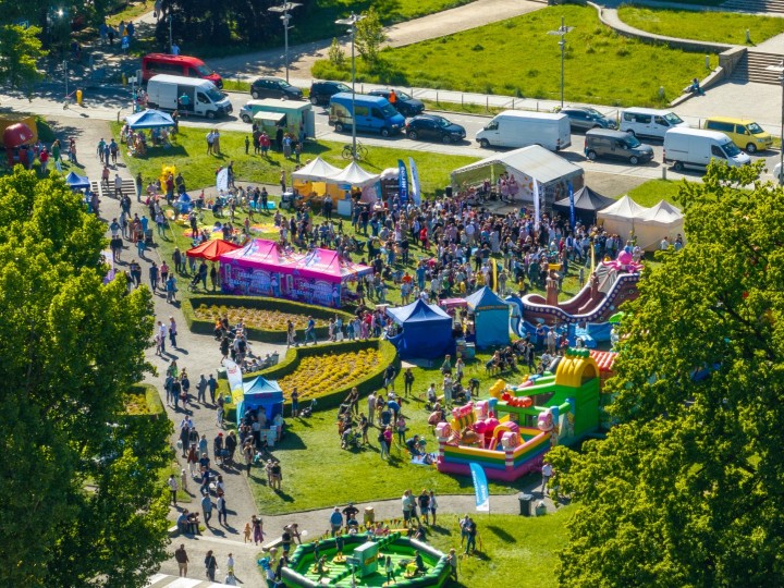 Strefa dziecieca Pikniku nad Odra